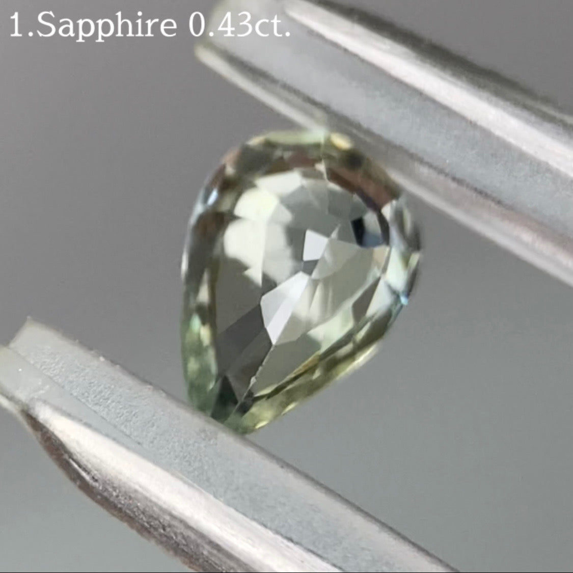 ご当選者さま専用【No.1】ボープロイサファイア0.43ct