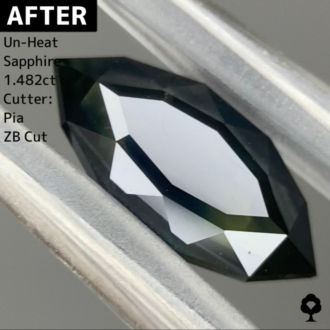 【ご落札者さま専用】仕入職人イチオシのプリフォームサファイア1.88ct.オークション★5番★ピアッちゃん作品