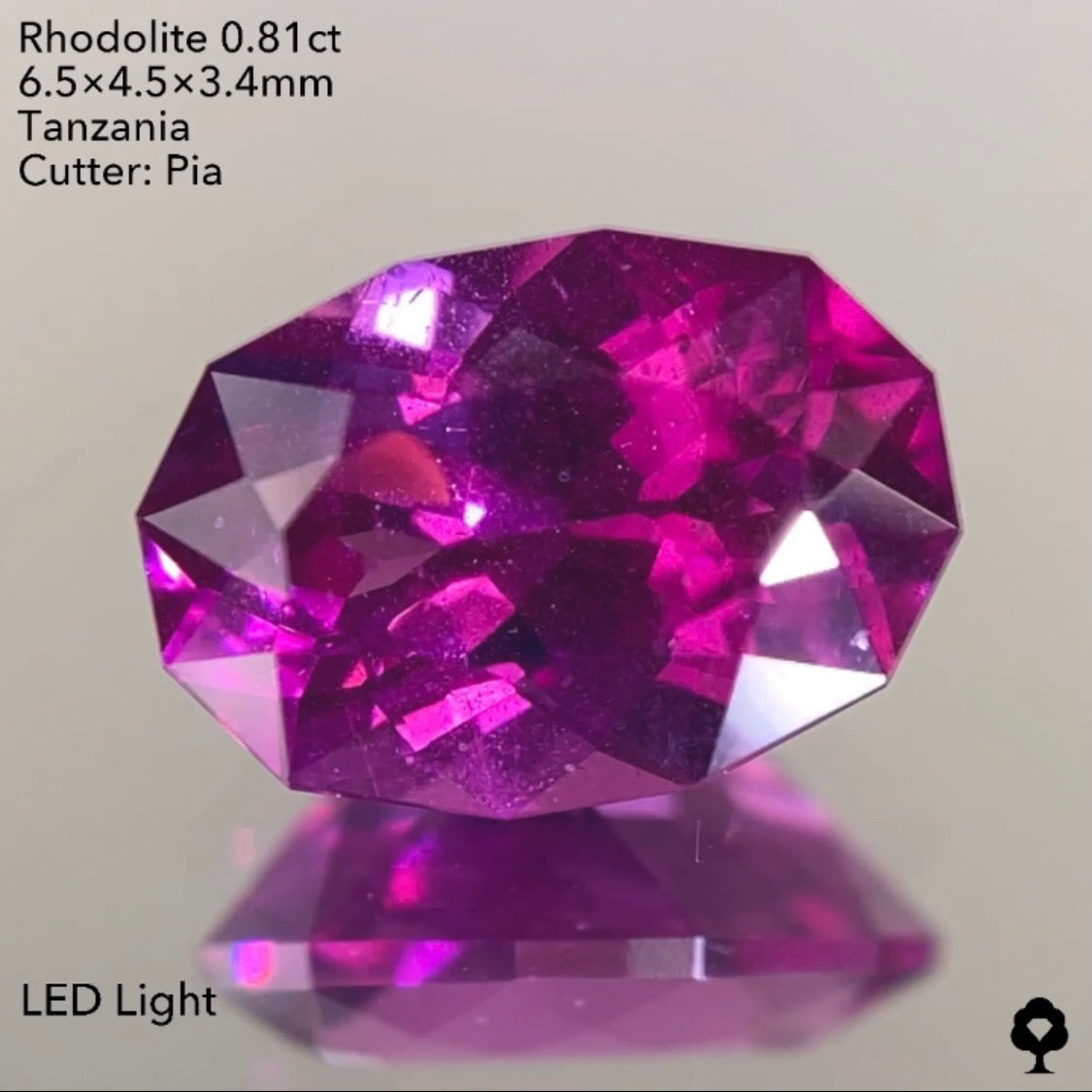 【ご落札者さま専用】ロードライトガーネット0.81ct 4/15チャットオークション