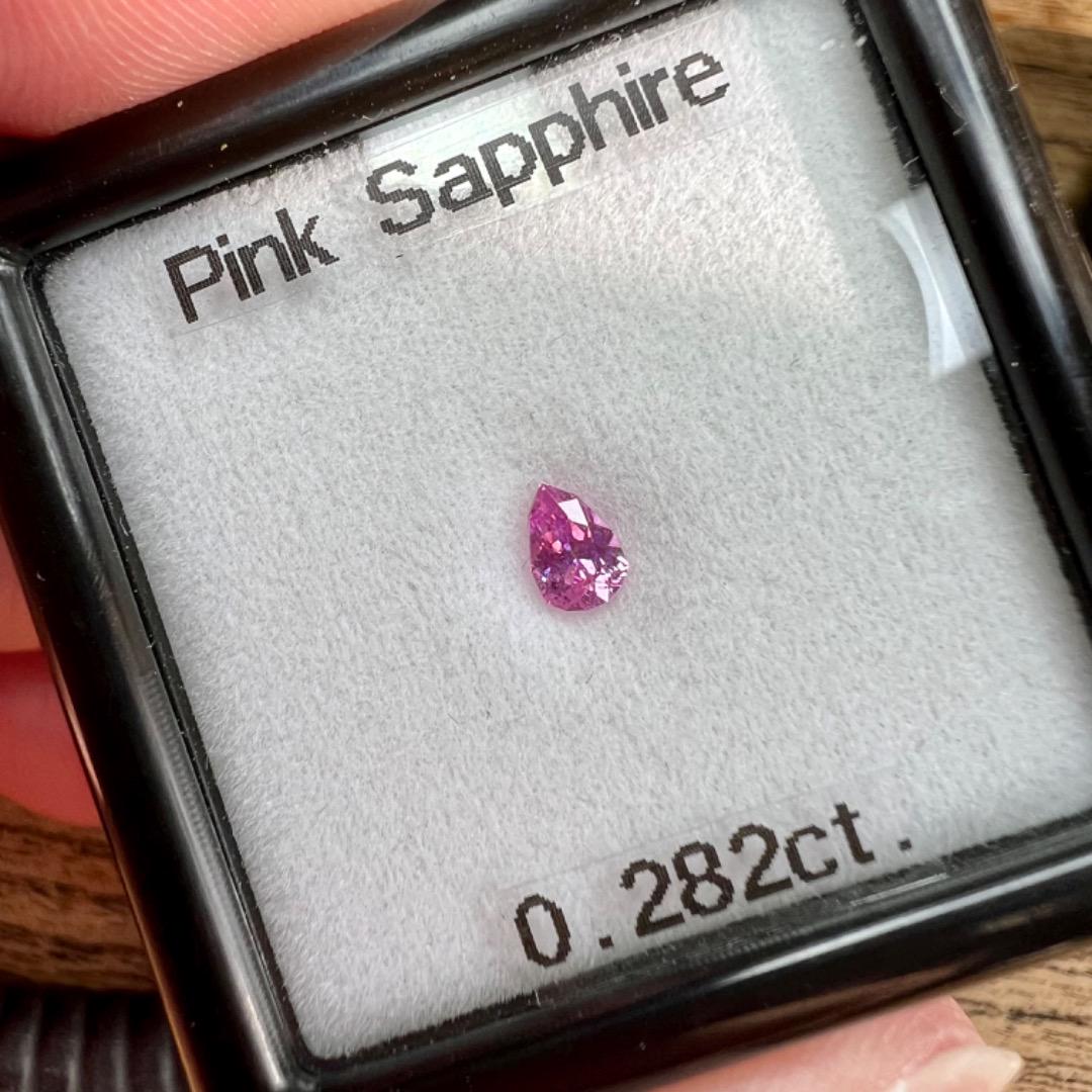 水スタ / ZB 5枚使用可能 【4/19 19時 - 4/23 21時】ピンクサファイア 0.282ct