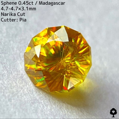 【お客さま専用】ナリカーカットスフェーン0.45ct★Live限定プライス