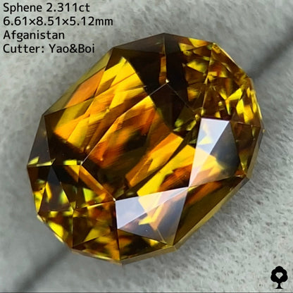 【ご落札者さま専用】スフェーン2.311ct★チャットオークション