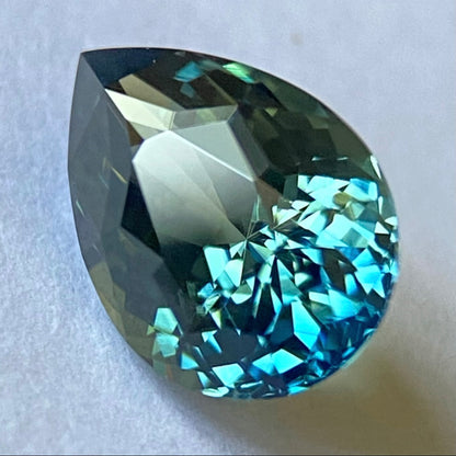 【お客さま専用】グリニッシュブルーサファイア1.412ct★コランダムフォーカスプライス