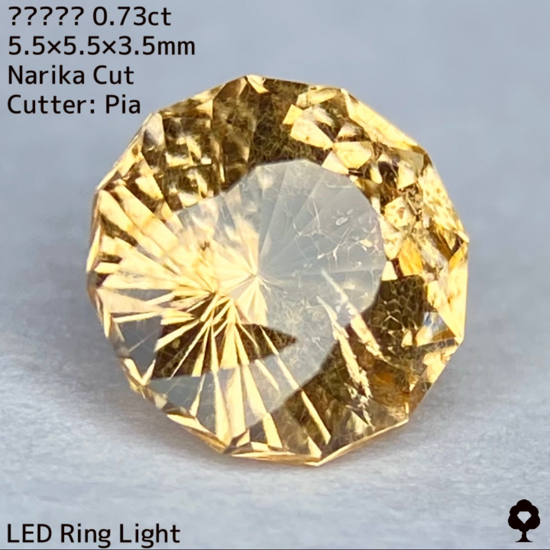 【石種当てクイズ2023.11.11出題】グロッシュラーガーネット0.73ct★猛者プライス出品★解答フォームはコチラから