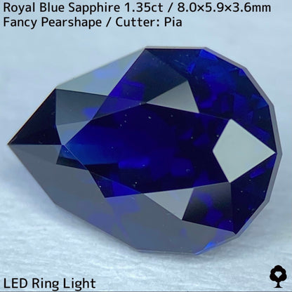 【お客さま専用】ロイヤルブルーサファイア1.35ct