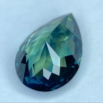 【お客さま専用】グリニッシュブルーサファイア1.412ct★コランダムフォーカスプライス