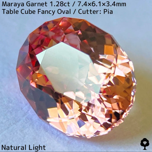 【あわせ買い専用ページ】マラヤガーネット1.28ct&パーティカラーサファイア0.90ct&クンツァイト1.39ct