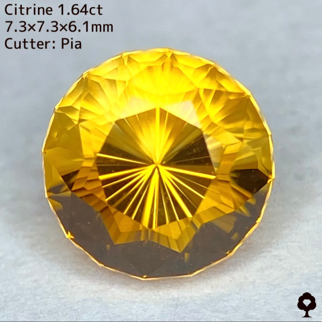 【ご落札者さま専用】シトリン1.64ct キューブナリカーカット★YouTubeライブチャットオークション