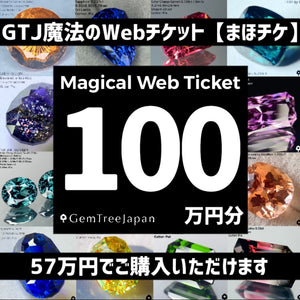 【まほチケ100万円分】GTJウェブサイトで自由に使える"魔法のWebチケット"100万円分を57万円でご購入できます！