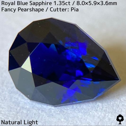 【お客さま専用】ロイヤルブルーサファイア1.35ct