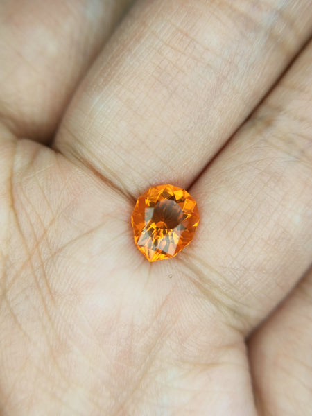 オレンジ色が美しいヤオ＆テン合作 / ファイアーオパール 1.48ct