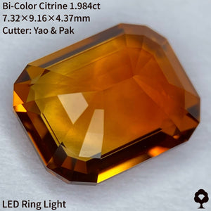 ロードライトガーネット 1.32ct / 1.25ct 6角形ペア 計2.57ct