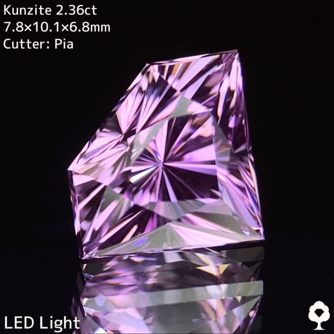 【1,500人記念ライブ/お客様専用】クンツァイト2.36ct （ZB2枚使用）