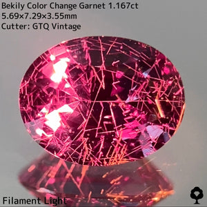 【GW限定出品5/7(日)まで】ベキリーカラーチェンジガーネット 1.167ct