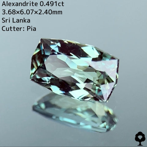 【お客さま専用】アレキサンドライト 0.491ct★お問合せ特別価格★