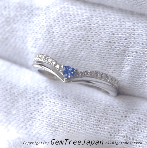 ベニトアイト0.11ct💎プラチナリング💍ハッピーアワー特典付き♪いきなりタイムセール⏰
