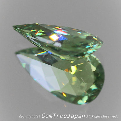 久しぶりに“1円スタート”の🙌GemTreeAuction🙌ゲオちゃん作品💎デマントイドガーネット0.425ct✨こちらはGemTree名物の“時短オークション”＆危険な2点同時終了❗️明日の12:34終了です⏰