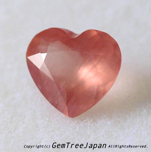価値ある『ハート』カット❗️北海道産ロードクロサイト0.52ct