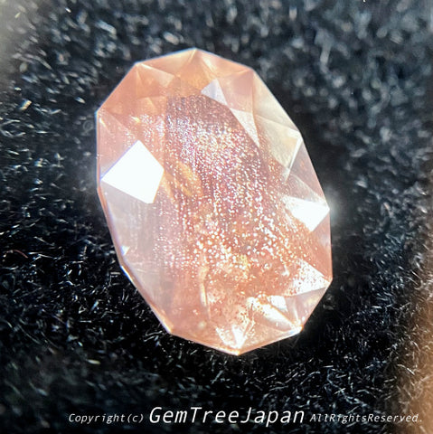突如開催❗️GTJ名物【時短オークション】ファンシーオーバルのオレゴンサンストーン0.56ct☀️💎ピアッちゃん作品※再出品※