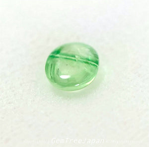 リューコガーネットの中に走る２本のグリーンライン✌️バイカラーグリーンガーネット0.60ct✨11/16Live配信商品⚡️吉村作品💎