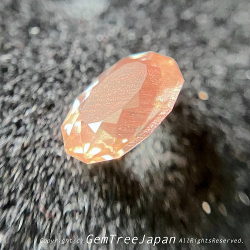 💖ファンシーオーバルのオレゴンサンストーン0.66ct☀️💎ピアッちゃん作品【4/30チハルーム】GW特別価格❣️