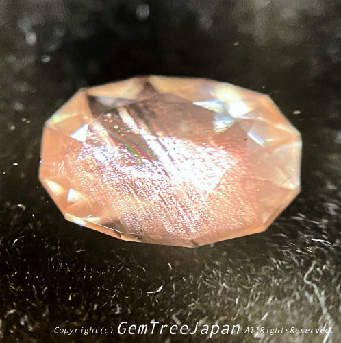 💖ファンシーオーバルのオレゴンサンストーン0.66ct☀️💎ピアッちゃん作品【4/30チハルーム】GW特別価格❣️