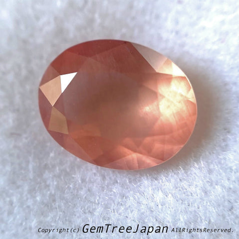 当店自慢の“２大カッター共同作品”北海道産ロードクロサイト0.676ct💎ピアッちゃん作品(ゲオ先生仕上げ)