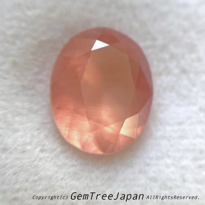 当店自慢の“２大カッター共同作品”北海道産ロードクロサイト0.796ct💎ピアッちゃん作品(ゲオ先生仕上げ)