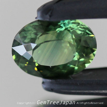 潜むカラーバンドが綺麗さを演出✨タンザニア産サファイア0.849ct💎ピアっちゃん作品👍