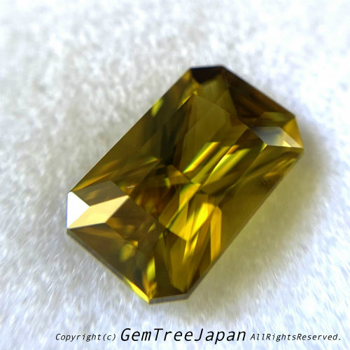 【“みどりの日”特別オークションその２】“こんなスフェーン見たことない”マダガスカルスフェーン1.51ct💎ゲオ先生作品