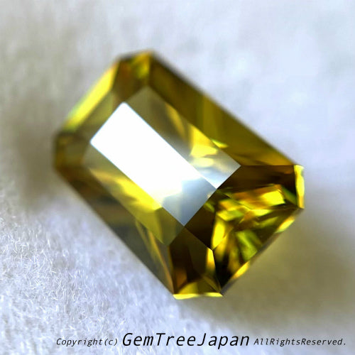 【“みどりの日”特別オークションその２】“こんなスフェーン見たことない”マダガスカルスフェーン1.51ct💎ゲオ先生作品