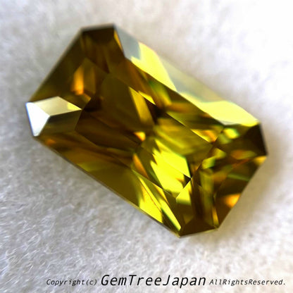 【“みどりの日”特別オークションその２】“こんなスフェーン見たことない”マダガスカルスフェーン1.51ct💎ゲオ先生作品