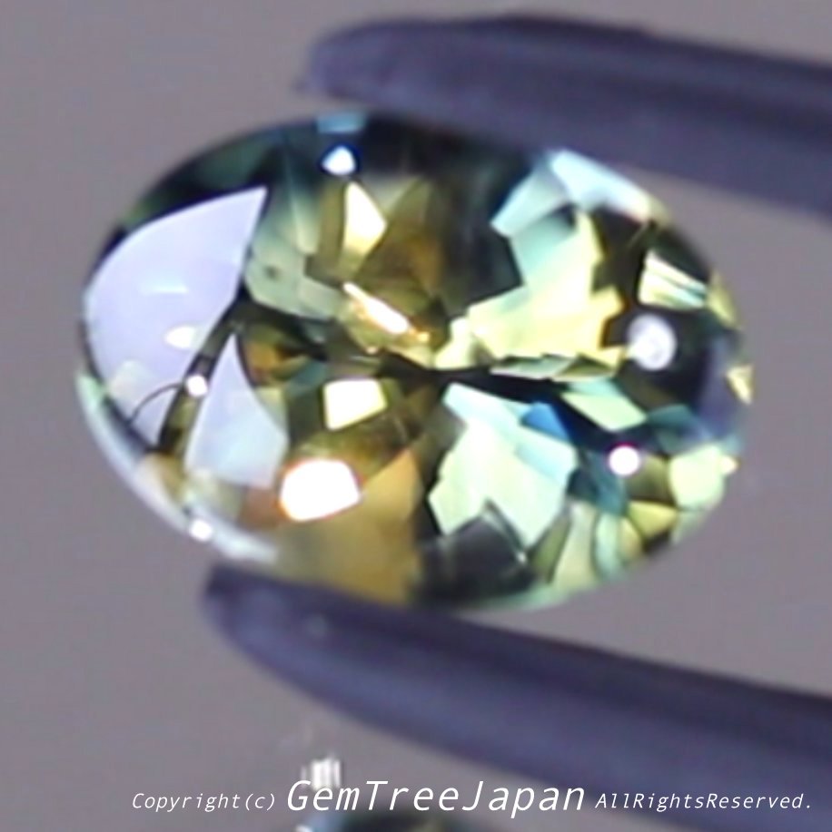 非加熱 0.58ct 〜Lake〜 パーティーカラーサファイア