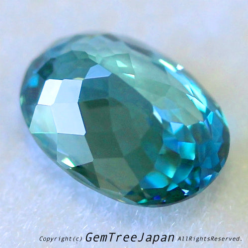 GemTreeJapanヴィンテージ"美しい仕上がり✨ブルージルコン1.97ct💎
