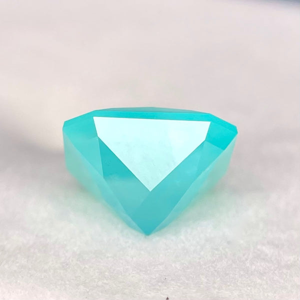 変則キューブ★カット難易度ゲキ高★スミソナイト3.729ct ゲオちゃん作品
