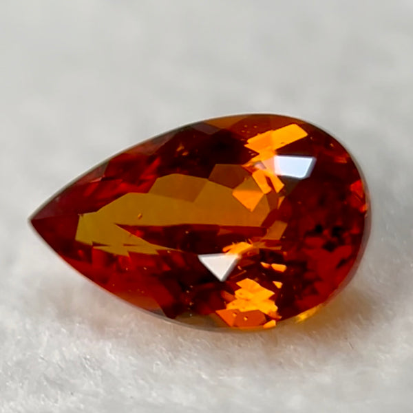 【お客様専用ページ】スペサタイトガーネット 0.98 ct、ルースケース小5個
