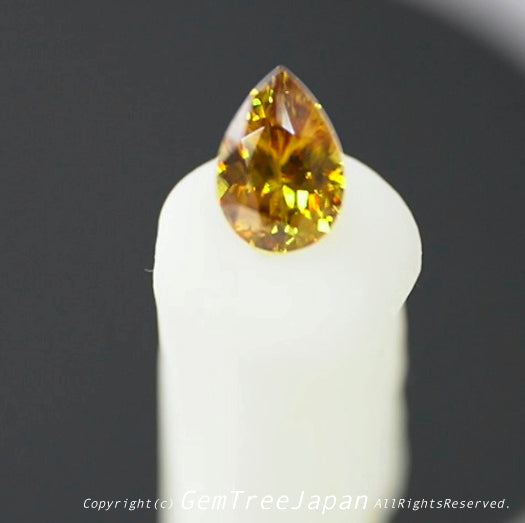 琥珀色に光輝くスフェーン0.79ct✨ピアッちゃん作品👍突如開催❗️GTJ名物【時短オークション】こちらはクーポンはごめんなさい🙏