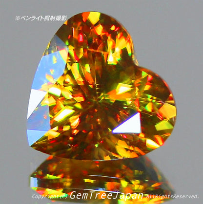 新作お披露目特価は9月4日までとなります❗️これぞ“GTQスフェーン”💎🌳マダガスカル産2.31ct✨ GemTreeJapan花火大会🎇 ピアっちゃん作品💎