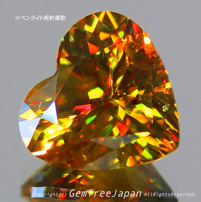 新作お披露目特価は9月4日までとなります❗️これぞ“GTQスフェーン”💎🌳マダガスカル産2.31ct✨ GemTreeJapan花火大会🎇 ピアっちゃん作品💎