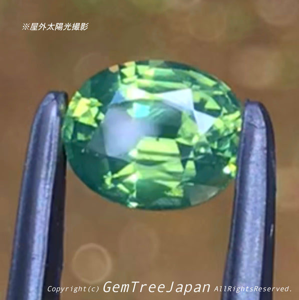 こちらは【大感謝祭20%OFF❗️】アディダス作👍神秘的な輝き✨グリーンジルコン2.512ct✨🌈