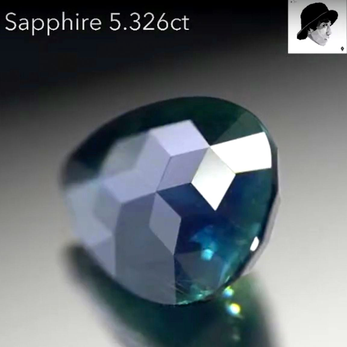 【SOLD OUT】タンザニア・タンカ鉱山産💎インディゴブルーサファイア5.326ct💎ゲオちゃん作品✨こちらは「お問合せ一番乗り特価」でご紹介です♪