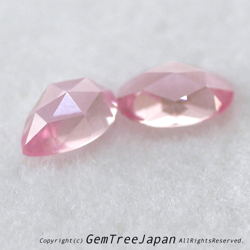 Spinel Rose Cut0.49ct/2pc