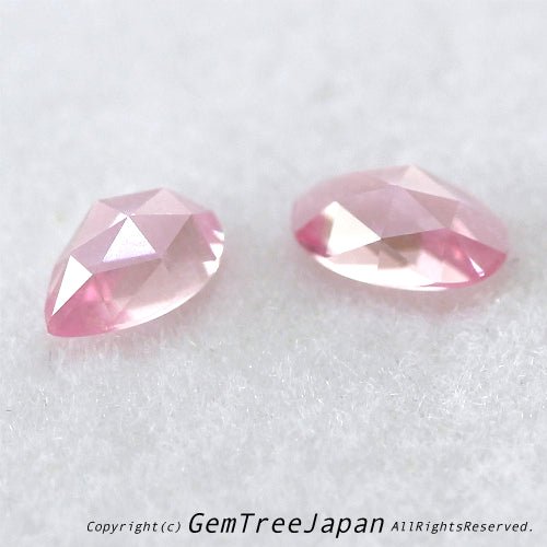 Spinel Rose Cut0.49ct/2pc