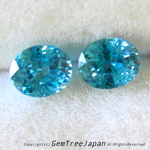 ブルージルコン2個セット1.25ct⭐️こちらでは「1円スタートオークション」⭐️垣根を越えた「3点同時開催」企画💡競る❓即決する❓好きな場所から参加OK❗️