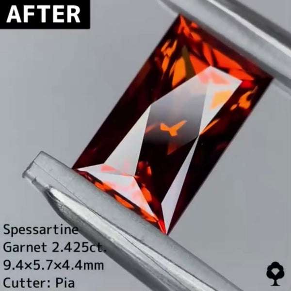 お客さま専用【BEFORE宝石】スペサタイトガーネット2.92ct