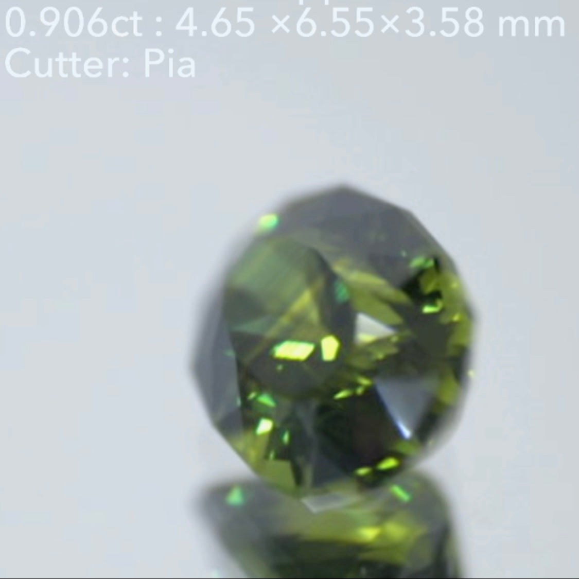 融合美色✌️ブルーイッシュグリーンサファイア0.906ct💎ピアッちゃん作品👍お正月期間中につき『クーポン or ZB』のご利用もOK❗️