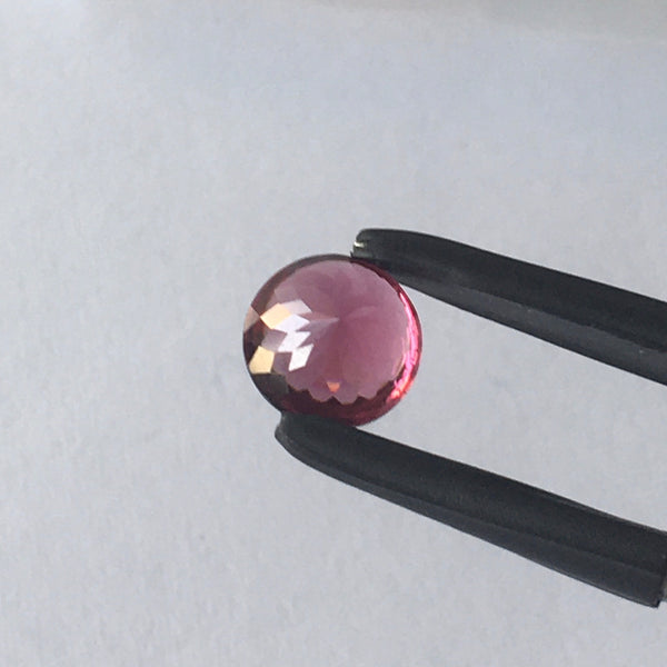 "0.93ct"💎カット工場全員野球のバフトップ ロードライトガーネット👨‍👩‍👦‍👦