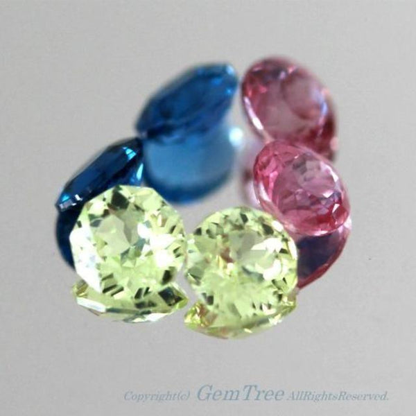 3種の宝石“2個づつセット”6個計1.020ct