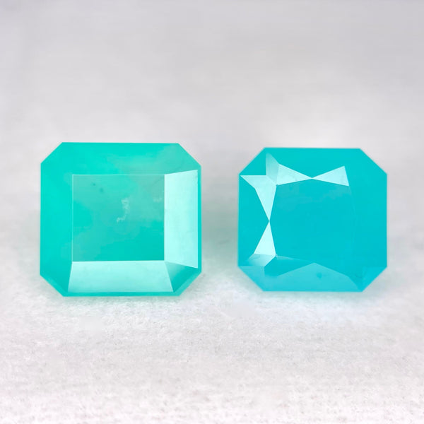 変則キューブ★カット難易度ゲキ高★スミソナイト3.729ct ゲオちゃん作品