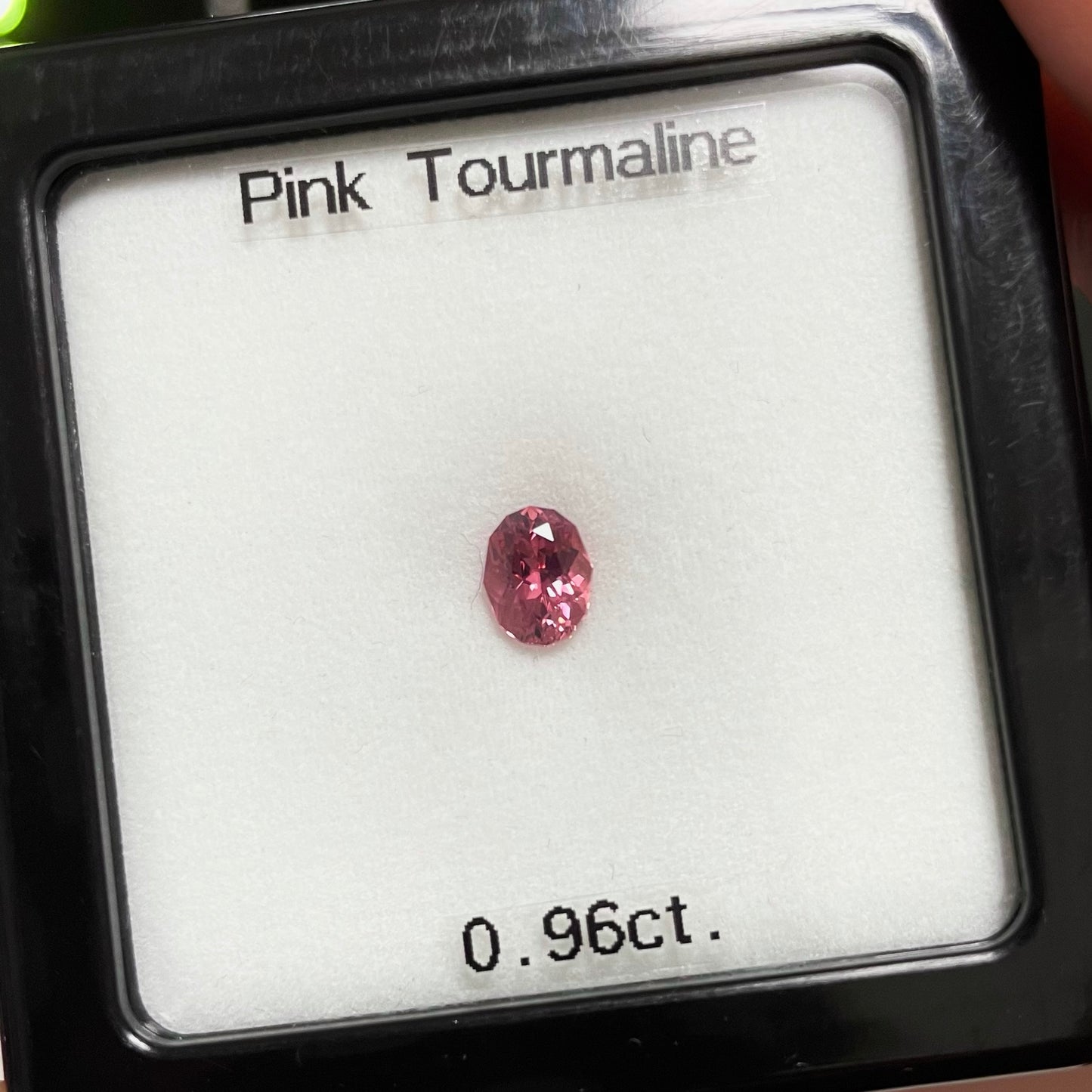 ラブリーすぎないシェリーピンク🍒トルマリン0.96ct✨ピアッちゃん作品 💖4/14チハルームご紹介作品💖